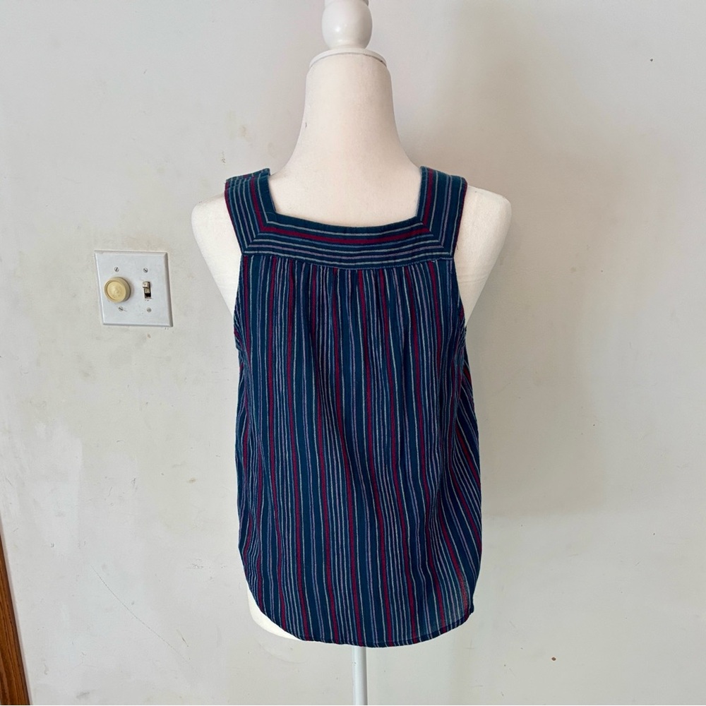 Universal Thread Multicolor Striped Top - image 4
